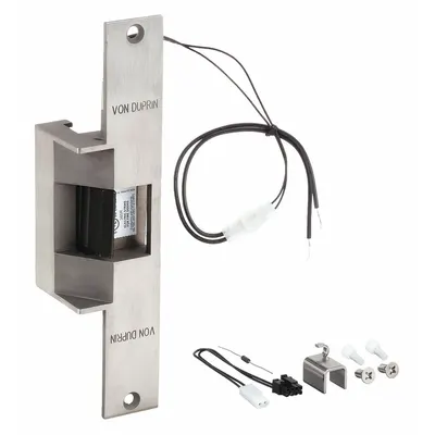VON DUPRIN 6214 24V US32D CON Combination Cylindrical & Mortise - Combination Cylindrical & Mortise Electric Strikes