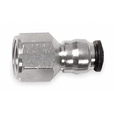 AIGNEP USA Push-to-Connect x FBSPP Tube Fitting - Nickel-Plated Brass Tube Fittings