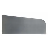 EAGLE GROUP Side Splash: 304 Stainless Steel, 6 3/4 in Overall Ht, 14 3/4 in Overall Lg, Hand Sinks (MPN HSA-SSK)