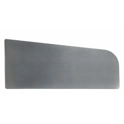 EAGLE GROUP Side Splash: 304 Stainless Steel, 6 3/4 in Overall Ht, 14 3/4 in Overall Lg - Drainboards & Splash Guards for Wash Stations