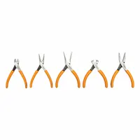 Assorted Pliers Sets: 5 Pliers, Deluxe Cushion Grip, Spring Return, Plastic Tray, 2 - 5 Pliers Range (MPN 89730)