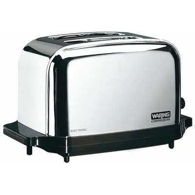 WARING COMMERCIAL Commercial Toaster: Bagel, 2 Slot, 950 W Watt - Light-Duty Toasters