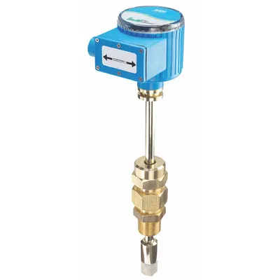 IMPELLER Electronic Flowmeter: Flow Sensor, Water, Paddlewheel, Stainless Steel - Insertion-Style Paddlewheel Flowmeters w/ Remote Output for Water