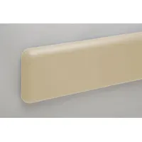PAWLING CORP Wall Guard: WG-6C, PETG, Tan, 6 in Overall Ht, 12 ft Overall Lg (MPN WG-6P-12-3)