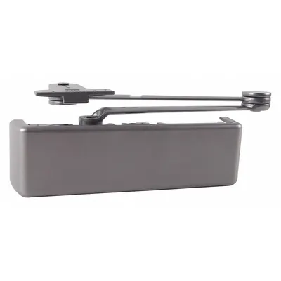 LCN Door Closer: Parallel Mounting Type, Grade 1 - Heavy Duty, Aluminum, 12 1/4 in Lg - Parallel Arm-Mount Door Closers