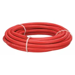 Red, 3/0 gauge cut-to-length jumper cable with 100 ft length and 239 A max current rating. Suitable for custom-length battery connections in heavy-duty vehicle and equipment applications requiring high-amperage starting and charging.