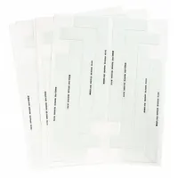 Floor Marking Tape: L, Solid, White, No Legend, 3 in x 9 in, 9.4 mil Tape Thick, Brady®, 56 PK (MPN 81867)