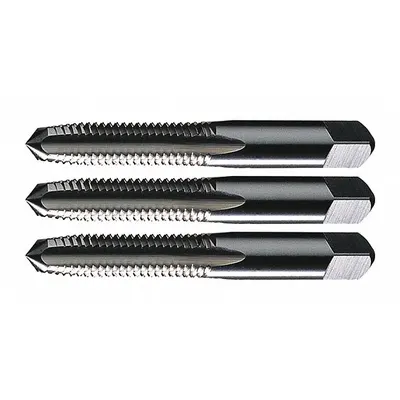 WIDIA GTD Tap Kit: #6-32 UNC, H2, 3 Flute - Three-Piece Hand Tap Sets