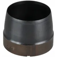 Hollow Punch: Round, 2 in Shank Dia, 2 in Overall Lg, Cloth/Gasket Metal/Light Sheet Metal/Vinyl (MPN 50571)