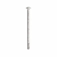 Carriage Bolt: Square Neck, 1/2"-13 Thread Size, 9 in lg, Steel, Grade 2, 5 PK (MPN ZBOLT-780)