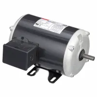 DAYTON General Purpose Motor: Rigid Base Mount, Totally Enclosed Fan Cooled, 1/3 hp, 208-230/460V AC
