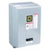 SQUARE D Magnetic Motor Starter: Non-Reversing, 2 Poles, NEMA Size 2, 45 A, 120V AC Coil (MPN 8536SDG6V02)