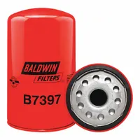 Spin-on oil filter with 1 1/8"-16 thread, 7 3/8 in overall height, and 4 1/4 in outside diameter. Cellulose media and integral gasket. Used in engine lubrication systems to remove contaminants