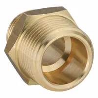 LEGRIS Metal Pipe Straight: Straight, 1 in x 3/4 in, Male BSPT Threaded x Male BSPT Threaded (MPN 0121 34 27)