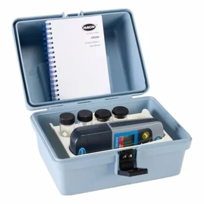 HACH Pocket Colorimeter: Chlorine, 528 nm Wavelengths, 0.01 mg/L (LR)/0.1 mg/L (HR) - Single Parameter Colorimeters