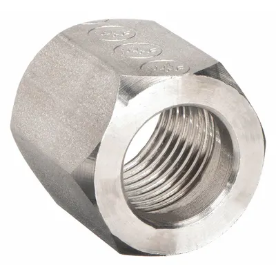 AIRWAY Tube Nut: 1 1/16 in -12 Thread Size, JIC - JIC-to-JIC 316 Stainless Steel Hydraulic Hose Adapters