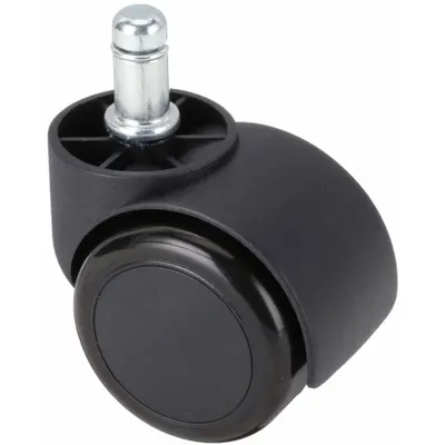 BEVCO Stem Caster Kit: No Brake, 2 in Wheel Dia., 1 3/4 in Wheel Wd, 2 in Mounting Ht - Friction-Ring Stem Caster Kits for Furniture & Office Equipment