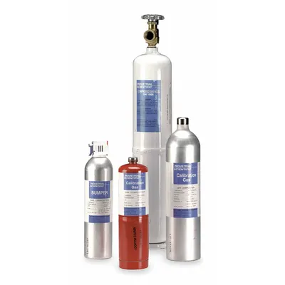 INDUSTRIAL SCIENTIFIC Calibration Gas: Nitrogen, +/-10% Accuracy, SO2, Calibration Gas - Calibration Gases for Portable Gas Detectors