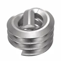 Screw-locking tanged helical insert for repairing or reinforcing internal threads in metal components. Made from 18-8 stainless steel with dry film lubricant finish, tensile strength 200,000 to 250,000 psi. Requires #4-40 STI tap, right-hand coarse thread. Pack of 100