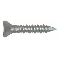 RED HEAD Concrete Anchor Screw: 3 3/4 in Overall Lg, 1/4 in Dia, Stainless Steel, Phillips, 100 PK (MPN 3378907)