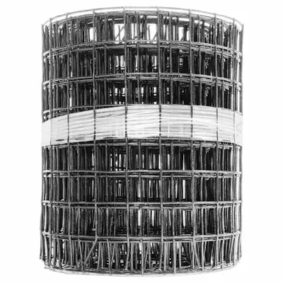 BIRD BARRIER Bird Repellent Netting: 1 in Mesh Net Size, 25 ft Overall Lg, 8 in Overall Wd - Solar Panel Exclusion Wire Mesh