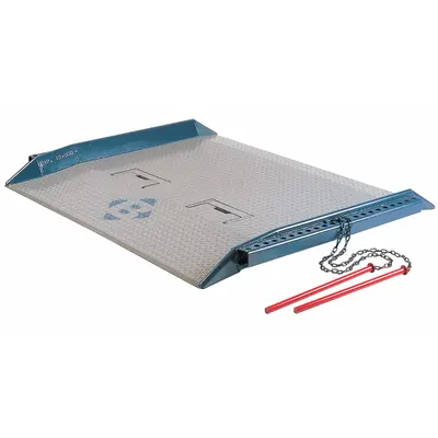 BLUFF Dock Board: 20,000 lb Load Capacity, 48 in Overall Lg, 84 in Overall Wd - Dock Boards