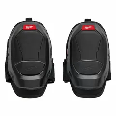 Hook-and-loop closure knee pad with one neoprene strap. Features a raised lower cap made of HDPE and a foam pad for impact reduction. Latex free. Suitable for tasks requiring kneeling on hard surfaces such as flooring, tiling, and construction work.