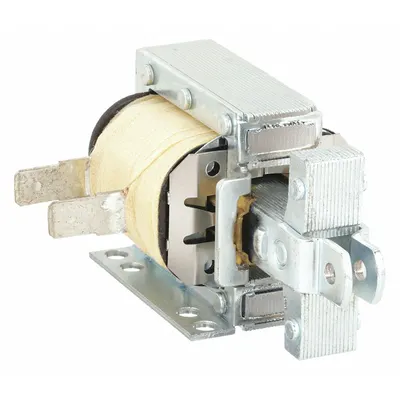 DORMEYER Solenoid: 120V AC, 1/4 in to 3/4 in, 24.0 to 40.0 oz, 1 7/16 in Dp, 1 39/64 in Lg - Saia-Burgess Mechanical Solenoids