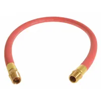 CONTINENTAL Replacement Hose: 2 ft Hose Lg, 1/2 in Hose Inside Dia., EPDM, EPDM, Spiral, 1/2 in MNPT (MPN HZR05030-02-14-G)