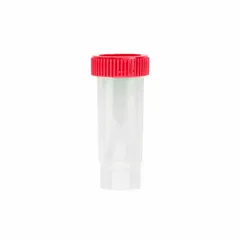 APPROVED VENDOR 30 mL Polypropylene Centrifuge Tube with Red HDPE Closure, Graduated, Natural