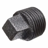 Plug: 1/4 in, Threaded, Class 150, 150 psi @ 72°F, Plug, Malleable Iron (MPN ZUSA-PF-23062)