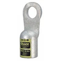 FUSION Lug Starter/Ground: Heavy Wall Lug, Lug, Tin Plated Copper, 4/0 ga, Yellow, 1/2 in Stud Size (MPN 4840H)