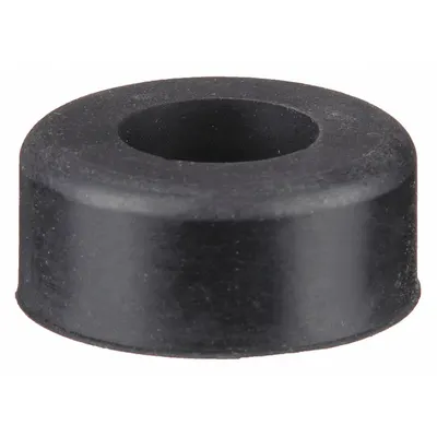 OEM APPROVED VENDOR Bumper Door Stop, 13/32 in Wd, 13/32 in Overall Ht, Black - Standard Door Stops