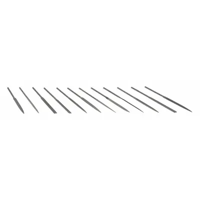 NICHOLSON Needle File Set: Barrette/Equaling/Half Round/Knife/Rectangular/Round/Square/Triangular - Needle File Sets