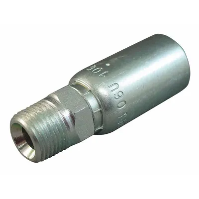 WEATHERHEAD 16E-116 Straight Hydraulic Crimp Hose Fitting - Weatherhead Crimp Hydraulic Hose Fittings with NPTF Connection