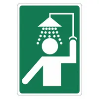 Office and Facility Sign: Reflective Sheeting, Adhesive Sign Mounting, Engineer Grade (MPN LCU1-0181-RD_7x10)