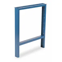STANLEY VIDMAR Straight Leg: Straight Leg, 3 in Overall Wd, 33 in Overall Dp, Steel, Blue (MPN BL1751)
