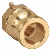 Cam and Groove Adapter: 4 in Coupling Size, 4 in Hose Fitting Size, 4 in -8 Thread Size, FNPT (MPN G400-A-BR)