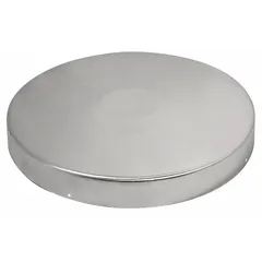 Weatherhood designed to protect rooftop or wall-mounted HVACR equipment from rain, snow, and debris. Suitable for use in commercial and industrial ventilation systems to shield exhaust or intake openings.