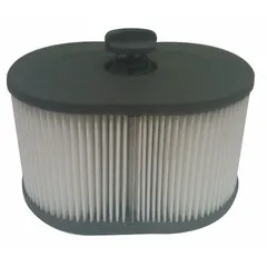 Replacement air filter for masonry, tile, and concrete saws. Filters airborne debris to protect the engine during cutting operations. Use to maintain saw performance in construction and demolition applications.