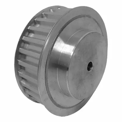 Dayton Timing Pulley: Trapezoidal, Plain, For T10 Timing Belt Section, For 25 mm Belt Wd - T10 Section Timing Belt Pulleys