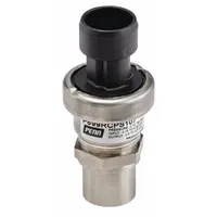Pressure Transmitter: 0 psi to 100 psi, 0.5 to 4.5V DC, 3-Pin Packard Connector, IP67 (MPN P599RCPS101C)