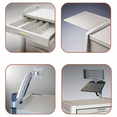 CAPSA HEALTHCARE Side-Mount Accessories for Medical Carts