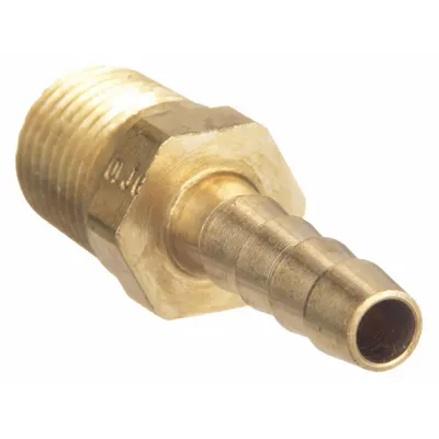 PARKER Low-Lead Brass Barbed Tube Fitting, Barbed x MNPT, 1/4 in ID x 3/16 in ID - Low-Lead Brass Barbed Tube Fittings