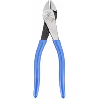 High Leverage Diagonal Cutting Plier: Std, Straight, Oval, 7/8 in Jaw Lg, 1 1/4 in Jaw Wd, 6 - 8 in (MPN D2000-28)