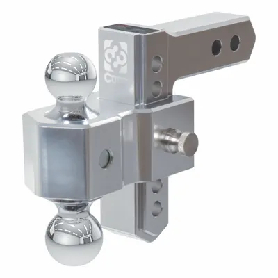 CURT 45363 Adjustable Dual Ball Mount - Adjustable Hitches