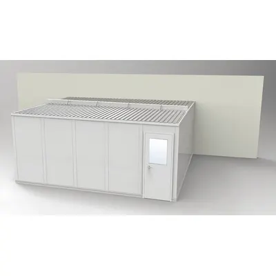 PORTA-FAB GV1620G-3 3-Wall Unassembled In-Plant Office - 3-Wall Unassembled In-Plant Offices