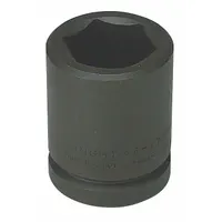 WRIGHT TOOL Impact Socket: 3/4 in Drive Size, Metric, 17 mm Socket Size, 6-Point, Std, Black Oxide (MPN 68-17MM)