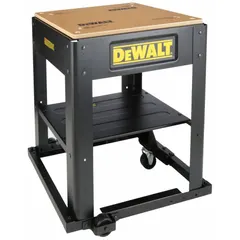 Mobile stand designed to support the DW735 planer. Equipped with wheels for easy transport and repositioning in workshop environments. Provides a stable base for planer operation.