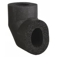 Pipe Fitting Insulation: 90° Elbow, 1 in Thick, 2 in ID, Buna-N Rubber/PVC, Unslit, 6.7 R-Value (MPN 801-LRE-100200)